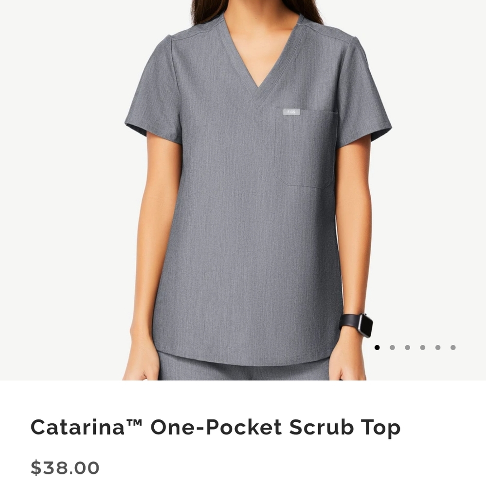 Figs Scrub Set Small Graphite Catarina Zamora joggers